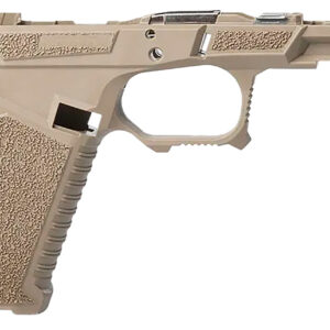 Sct Manufacturing 0225010100IA Full Size  Compatible w/ Gen3 17/22/31 Flat Dark Earth Polymer Frame Aggressive Texture Grip Includes Locking Block
