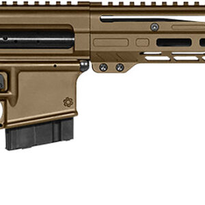 CMMG 28A490FMB Dissent MK4 22 ARC 10+1 16.10"  Midnight Bronze Cerakote Picatinny Rail Aluminum Receiver, M-LOK Handguard, Black CMMG Dissent Side Folding Stock, Zeroed Drop-In Single Stage Trigger