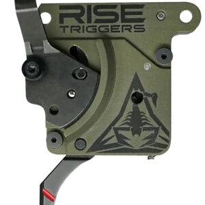 Rise Armament RA740 Reliant Trigger Black/Green Curved