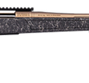 CVA CR3951F Cascade Long Range Hunter Full Size 6.5 Creedmoor 22" Smoked Bronze Cerakote Steel Threaded Barrel, Black w/Smoked Bronze Web Synthetic Stock
