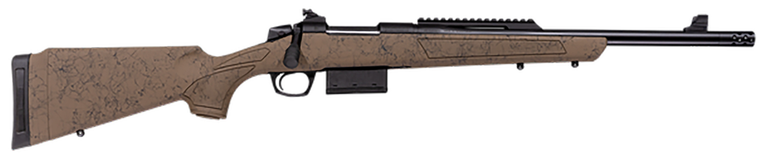 CVA CR3937 Cascade SR80 Full Size 350 Legend 10+1 18" Black Cerakote Steel Threaded Barrel, Black Cerakote Steel Receiver w/Picatinny Rail, Flat Dark Earth w/Black Web Adj LOP Synthetic Stock