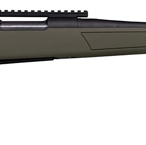 CVA CR3905G Cascade  450 Bushmaster 2+1 22" Black Cerakote Steel Threaded Barrel, Black Cerakote Picatinny Rail Steel Receiver, Fixed OD Green Synthetic Stock