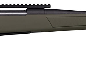 CVA CR3906G Cascade  7mm-08 Rem 4+1 22" Black Cerakote Steel Threaded Barrel, Black Cerakote Receiver, OD Green Synthetic Stock