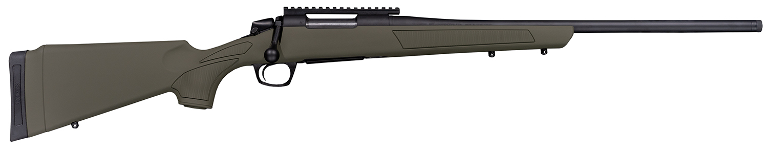 CVA CR3907G Cascade 350 Legend 4+1 22" Black Cerakote Steel Threaded Barrel, Black Cerakote Receiver, OD Green Synthetic Stock
