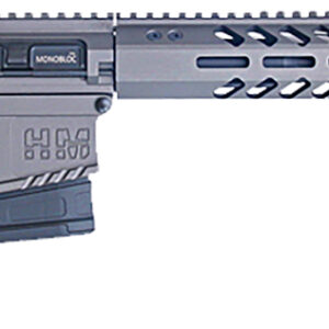 HM Defense HM1065 Avenger  6.5 Creedmoor 10+1 20" Black Cerakote Match Grade Barrel, Tungsten Gray Cerakote 14" Picatinny Rail Aluminum Receiver, Black Synthetic Mil-Spec HM Stock, Black Polymer Grip