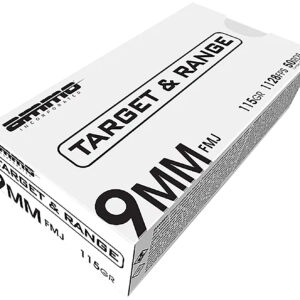 Ammo Inc 9115FMJTR50 Signature  9mm Luger 115gr Full Metal Jacket 50 Per Box/20 Case