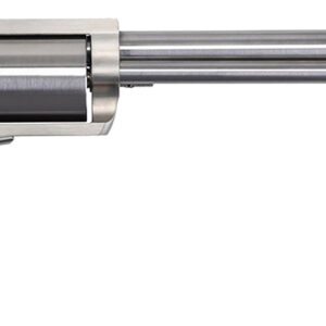 Magnum Research BFR30306 BFR  Extra Large 30-30 Win 6 Shot 10" Brushed Stainless Steel Barrel & Cylinder, Stainless Steel Frame, Black Hogue Rubber Grip, Exposed Hammer