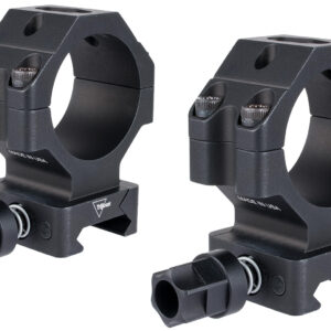 Trijicon AC22070 Scope Rings with Q-LOC Technology  Matte Black  34mm High