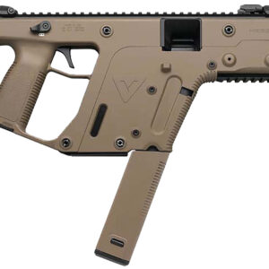 Kriss USA KV10PFD20 Vector SDP Gen2 10mm Auto 33+1 5.50" Black Nitride Threaded Barrel, Flat Dark Earth Picatinny Rail Receiver, FDE Polymer Grip, Glock Magazine Compatible
