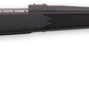 Weatherby VYT7M8RR0T Vanguard Synthetic Compact 7mm-08 Rem 4+1 20" Matte Blued #1 Threaded Barrel, Matte Blued Drilled & Tapped Steel Receiver, Black Adjustable Synthetic Stock