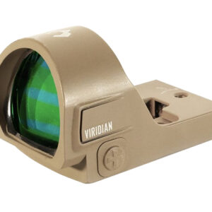 Viridian 9810145 RFX35  Flat Dark Earth 1 x 22 mm x 26 mm 3 MOA Green Dot