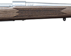 Howa HWH308SLUX M1500 Super Deluxe Full Size 308 Win 4+1 22" Stainless Threaded Barrel, Drilled & Tapped Stainless Steel Receiver, Turkish Walnut Fixed Stock