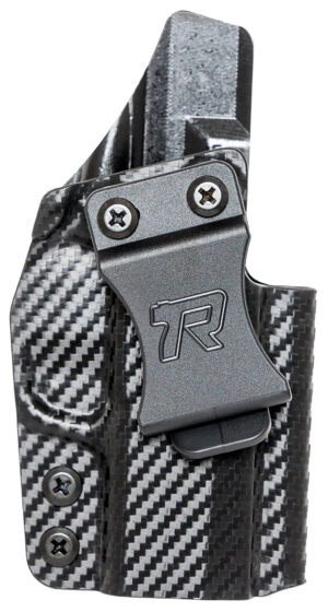 Rounded Gear SSRP365CFRHVAR Kydex IWB Black Kydex Fits Sig P365 Belt Clip Right Hand