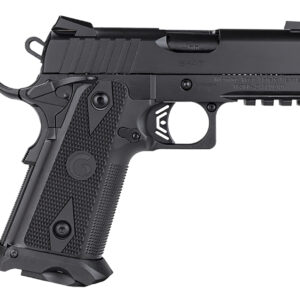 Girsan 395035 Witness2311  9mm Luger 17+1 3.40" Black Steel Barrel, Black Serrated Steel Slide, Black Polymer Frame w/Beavertail & Picatinny Rail, Black Checkered Polymer Grip, Ambidextrous