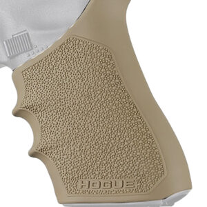 Hogue 17023 Grip Sleeve Handall Beavertail Flat Dark Earth Rubber