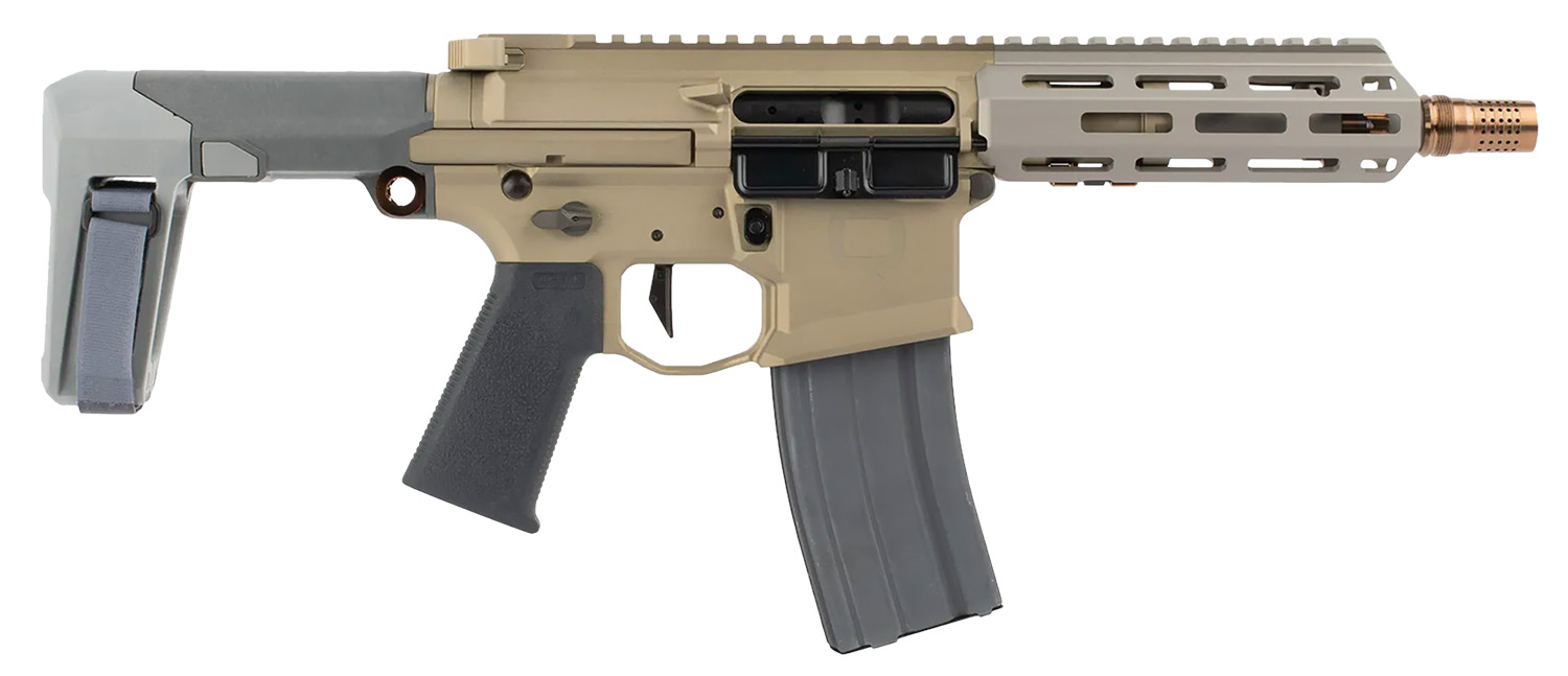 Q HB300BLK7PISTOL HONEYBADGER 300BO 7IN W/BRACE