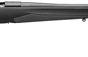 Browning 036031299 X-Bolt 2 Micro Full Size 6.8 Western 3+1 22" Matte Blued threaded Sporter Barrel, Matte Blued Drilled & Tapped Steel Receiver, Adjustable Vari-Tech Black Synthetic Stock
