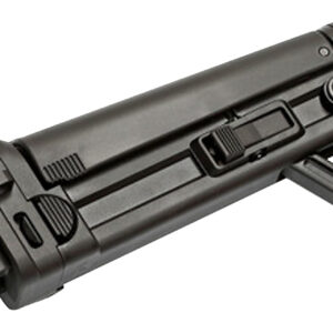 B&T Firearms 361639 MBT  Black Polymer Adjustable Folding Fits APC 9/40/45