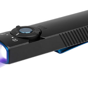 Olightstore Usa Inc ARKFELDUVBKCW Arkfeld UV  Black Anodized 1/15/60/300/1,000 Lumens White LED UV Light