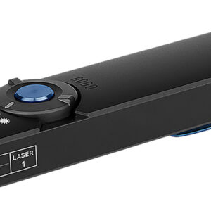 Olightstore Usa Inc ARKFELDBKCW Arkfeld  Black Anodized 1/15/60/300/1,000 Lumens White LED Green Laser