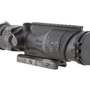 Trijicon 100016 ACOG w/TA75 Mount Matte Black 6x48mm Illuminated Green Horseshoe Dot Reticle
