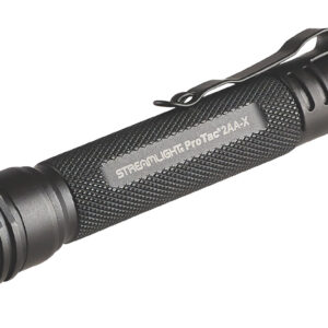 Streamlight 88135 ProTac 2AA-X USB Flashlight  Black Anodized 40/550 Lumens White  LED