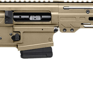 CMMG 55A520BCT Dissent BR4 *CA Compliant 5.56 NATO 10+1 16.10" Black Nitride Threaded Barrel, Coyote Tan Cerakote Picatinny Rail Aluminum Receiver, Magpul SGA Black Synthetic Stock