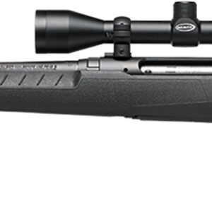 Savage Arms 32012 Axis XP Combo 223 Rem 4+1 22" Matte Black Button Rifled Barrel, Matte Black Drilled & Tapped Carbon Steel Receiver, Fixed Sporter Black Synthetic Stock, Weaver 3-9x40mm, Left Hand