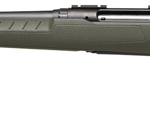 Savage Arms 32072 Axis 2  22-250 Rem 4+1 22" Matte Black Sporter Barrel, Matte Black Drilled & Tapped Steel Receiver, Fixed Green Synthetic Stock, Left Hand