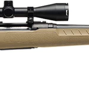 Savage Arms 32160 Axis 2 XP Combo Full Size 223 Rem 4+1 22" Black Sporter Barrel, Black Carbon Steel Receiver Drilled & Tapped, Flat Dark Earth Fixed Synthetic Stock, Weaver 3-9x40mm Scope, Right Hand