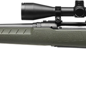 Savage Arms 32192 Axis 2 XP Combo 30-06 Springfield 4+1 22" Black Sporter Barrel, Black Drilled & Tapped Steel Receiver, Fixed OD Green Synthetic Stock, Left Hand, Boresighted 3-9x40mm