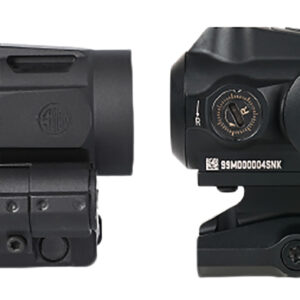 Sig Sauer Electro-Optics SORJ5101 Romeo5 Gen II w/Juliet 3 Magnifier Black 1x20mm/3x22mm, 2 MOA Red Dot/Micro Magnifier