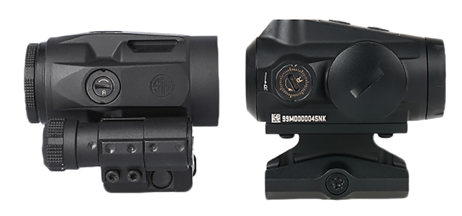 Sig Sauer Electro-Optics SORJ5101 Romeo5 Gen II w/Juliet 3 Magnifier Black 1x20mm/3x22mm, 2 MOA Red Dot/Micro Magnifier