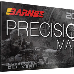 Barnes Bullets 32017 Precision Match  223Rem 55gr Match Burner OTM BT 20 Per Box/10 Case