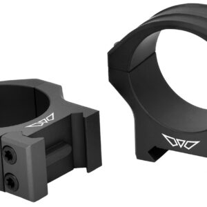 Warne 8520M HyperLite  Matte Black MagnaFusion Alloy 34mm Tube Low Maxima/Weaver/Picatinny