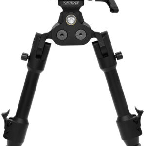 Warne 7924M Skyline Pro Bipod  Black Anodized ARCA Interface Head with Precision Legs