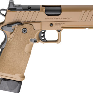 Springfield Armory PH9117AOSCB 1911 DS Prodigy 9mm 20+1 17+1 4.25" Coyote Brown Cerakote Optic Ready Carbon Steel Slide Polymer Grip