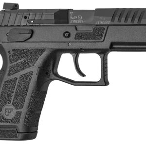 CZ-USA 01660 P-09 C Nocturne Compact Frame 9mm Luger 10+1 3.74" Black Steel Barrel, Black Optic Cut/Serrated Steel Slide, Black Polymer Frame w/Picatinny Rail, Textured Grip