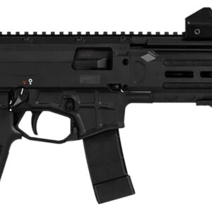 CZ-USA 91430 Scorpion 3+ Micro 9mm Luger 20+1 4.20" Black Polycoat Threaded Barrel, M-LOK Handguard, Picatinny Rail Receiver, Black Polymer Frame, Black Polymer Grip, Ambidextrous