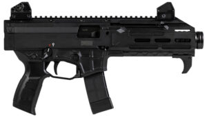 CZ-USA 91431 Scorpion 3+ 9mm Luger 20+1 7.80" Black Threaded Barrel, M-LOK Handguard, Picatinny Rail, Black Polymer Grip, Ambidextrous