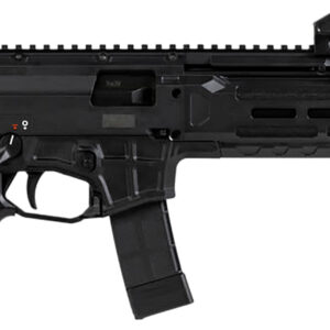 CZ-USA 91431 Scorpion 3+  9mm Luger 20+1 7.80" Black Threaded Barrel, M-LOK Handguard, Picatinny Rail, Black Polymer Grip, Ambidextrous