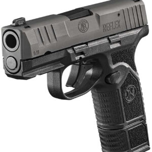 FN 66101416 Reflex  9mm Luger 15+1 11+1 3.30" Micro-Compact Frame Black PVD Serrated Steel Slide w/Picatinny Rail Stippled Grip Ambidextrous