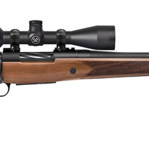 Mossberg 28213 Patriot  Full Size 400 Legend 4+1 20" Matte Blued Fluted Threaded Barrel, Drilled & Tapped Matte Blued Stainless Steel Receiver, Walnut Fixed Wood Stock 3-9x40mm Duplex, Right Hand