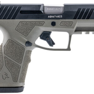 Taurus 1-GX2931O-10 GX2  9mm Luger 10+1 3.37" Matte Stainless Steel Barrel, Matte Black Serrated Stainless Steel Slide, OD Green Polymer Frame w/Picatinny Rail, Polymer Grip