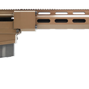 Bushmaster SBA500105005FDEF BA50 Long Rang Hero 50 BMG 10+1 29" Phosphate Chrome Barrel Flat Dark Earth Aluminum Receiver Free Float Billet Handguard Black Ergo Grip