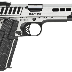 Kimber Mfg.,inc 3000421  Rapide Scorpius 9mm 9+1 5" Black KimPro II w/ Brush Polished Flats Stainless Steel Slide G10 Grip