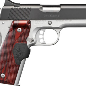 Kimber Mfg.,inc 3200389 Pro Carry II Two-Tone LG 9mm 9+1 4" Black Matte Silver Rosewood w/ Integrated Laer Grip
