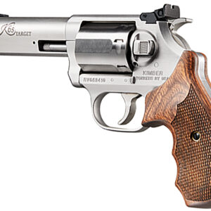 Kimber Mfg, Inc 3400031CA K6S Combat *CA Compliant DA/SA 357 Mag 6 Shot 4" Brushed Stainless Steel Barrel & Cylinder, Brushed Stainless Stainless Steel Frame, Diamond Checkering Grip, Exposed Hammer