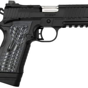Kimber Mfg.,inc 3100014 KDS9C Rail 9mm 15+1 18+1 4.09" KimPro Black Front and Rear Serrations Stainless Steel G-10 Grip