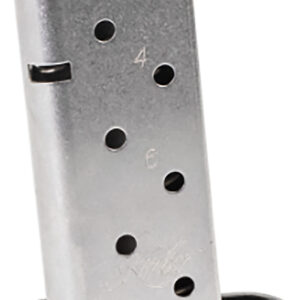 Kimber Mfg, Inc 1200845A Micro 9  7rd Extended 9mm Luger Silver Stainless Steel